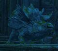 Wallow Statue representing the house of zu Heltzers.