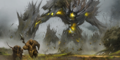 Strangers among Lands loading screen with Greer and Lowland Kodan.