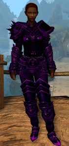 Appearance on heavy armor.