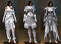 White Dye on Light, Medium, and Heavy Armor.