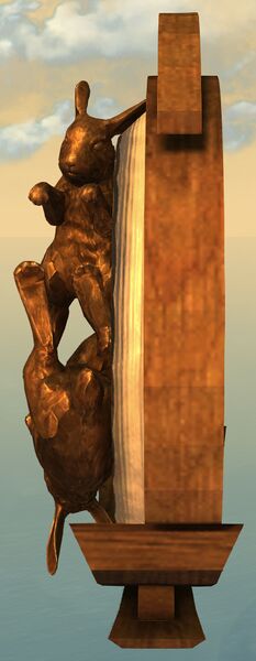 File:Rabbit Statue side view.jpg