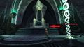 Detailed location of the fourth, looking at the throne from the center of the Hall of Judgement