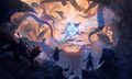 Absolution key art with the Commander, Waiting Sorrow, Livia, Isgarren, Caithe, and Stoic Alder.