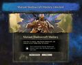Mursaat Shadowcraft mastery pop-up.