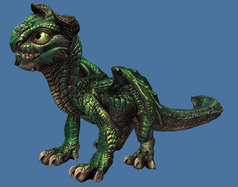 File:Mini Green Skyscale Hatchling.jpg