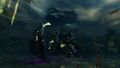 The Shadow Behemoth sends its claw through a Chaos Rift.