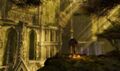 A Bell pavilion found atop the canopy of Danika's Respite, provides Zunraa's Gift upon interact.