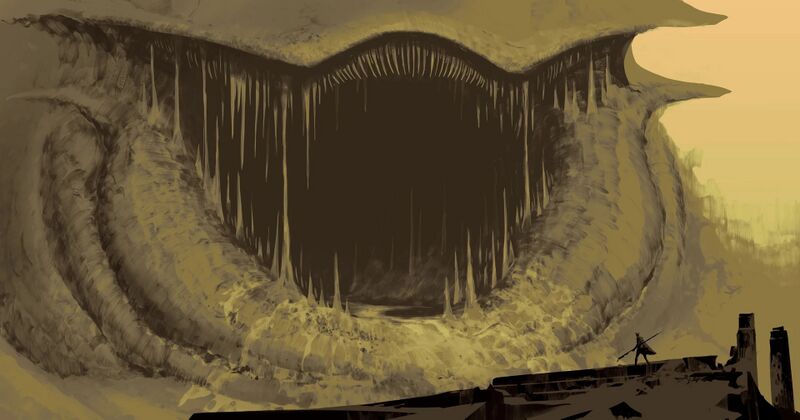 File:"Mouth Entrance 03" concept art.jpg