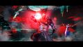 Horrik and Mai Trin action frame concept art in The Nightmare Incarnate.