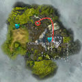 Location in the Cliffside Fractal, at the top of the structure after the final boss.