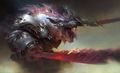 Concept art by Ruan Jia.