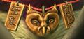 ...a Tengu necklace reading "love, brother, unknown symbol, life"