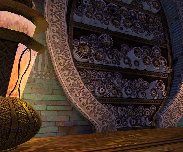 File:The Sanctum scroll wall.jpg