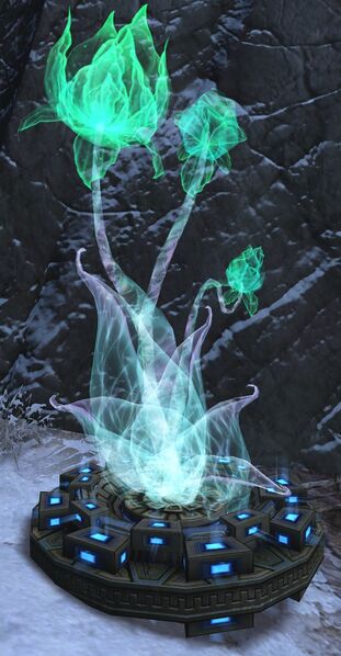 File:Green Flower Hologram.jpg