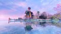 A fishing dock
