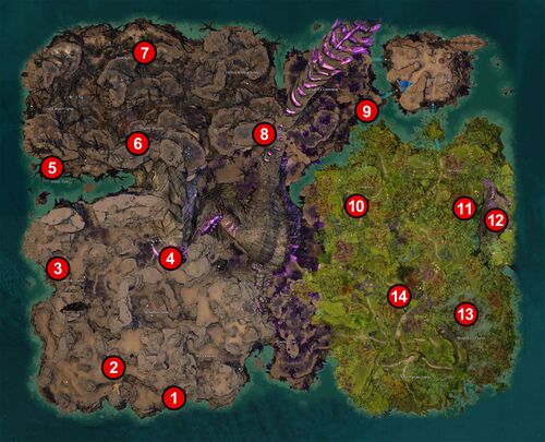 Overview map