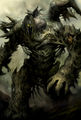 "Evil sylvari" concept art.