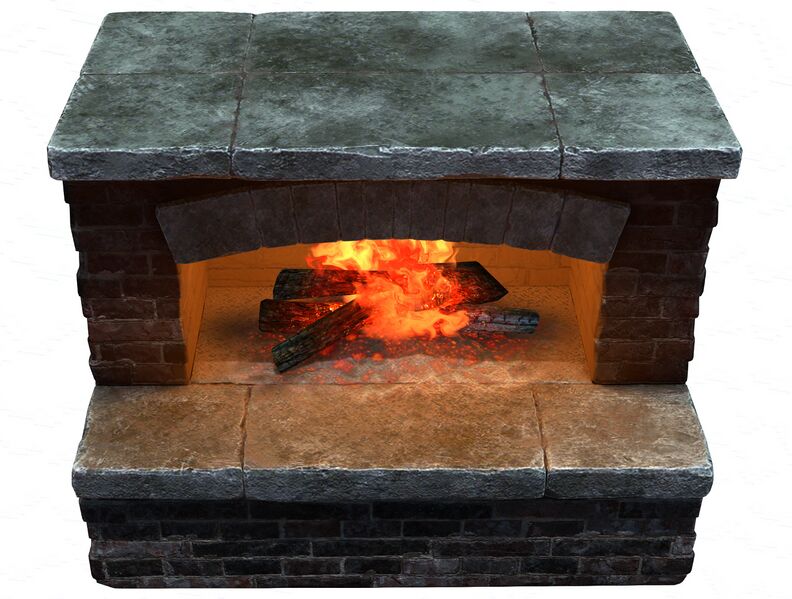 File:Simple Brick Fireplace top.jpg