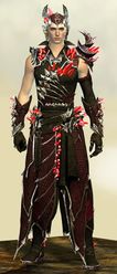Blossoming Mist Shard armor (light) human male front.jpg