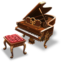 Ornate Grand Piano Chair icon.png