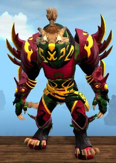 Ancient Canthan armor (medium) charr female front.jpg