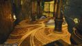 Gilded Hollow: View from the stairs.