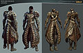 Medium armor model