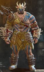 Woad armor (heavy) norn male front.jpg