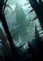 Krait Obelisk concept art by Kekai Kotaki.