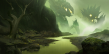 Against the Wall- Sulfurous Springs loading screen.png