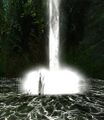 The beacon which appears when you defeat the final champion.