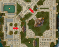 Both entrances to the Cellar of Arcana after the event Navigate Isgarren's wards.