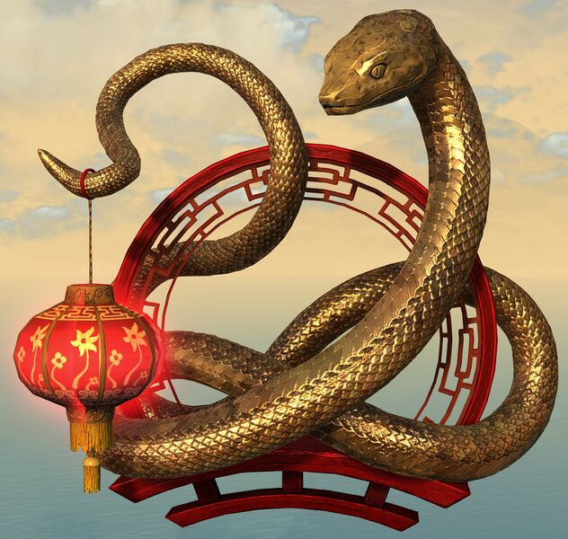 File:Golden Snake Statue front view.jpg