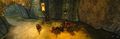 Amongst the crates on the right near the superior arrow cart and ballista.