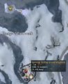 Map showing the route to the Jotun Holy Site from the nearest waypoint. In the event that this waypoint is contested, Hessdallen Kenning Waypoint will suffice.