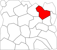 High Timber Claim locator.svg
