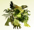 Rotting oakheart concept.