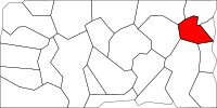 Delanian Foothills locator.svg