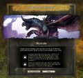 Pop-up upon unlocking the skyscale in Secrets of the Obscure.
