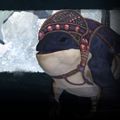A different hat during the cinematic
