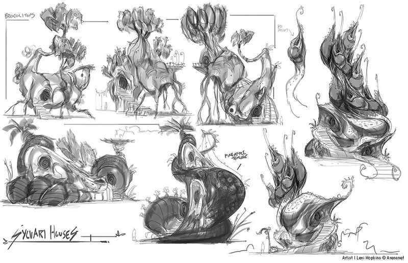 File:"Sylvari Houses" concept art.jpg