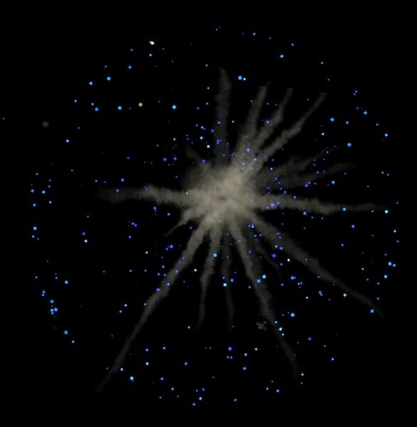 File:Blue Fireworks.jpg
