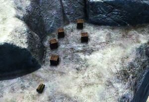 Example of Hidden Chest with destroyable boxes