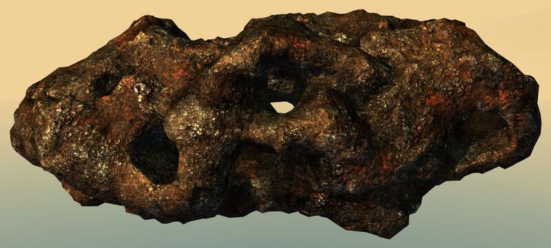 File:Underwater Porous Rock front.jpg