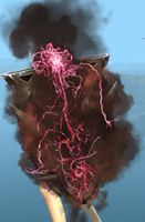 Volcanic Stormcaller Shield wielded.jpg