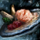 Bowl of Peach Raspberry Swirl Ice Cream.png
