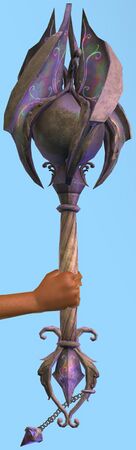 Violet Antique Flanged Mace.jpg