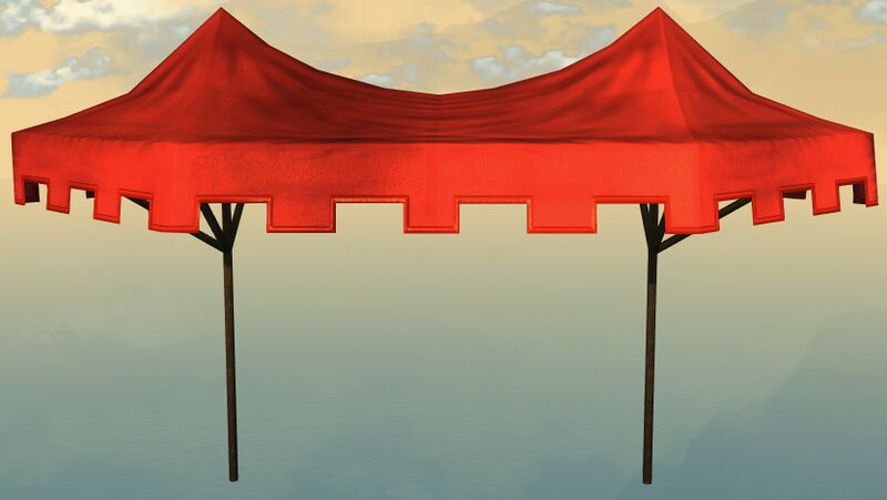 File:Red Festival Tent front view.jpg