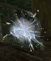 Effect when hitting enemies with a projectile.