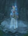 A vision of Scarlet appears upon collecting the Wandering Memory during The Battle for the Jade Sea.